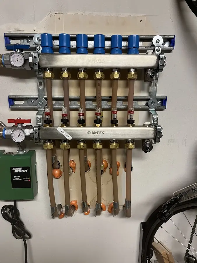 Plumber performing Leak Detection at a residential property in Lompoc